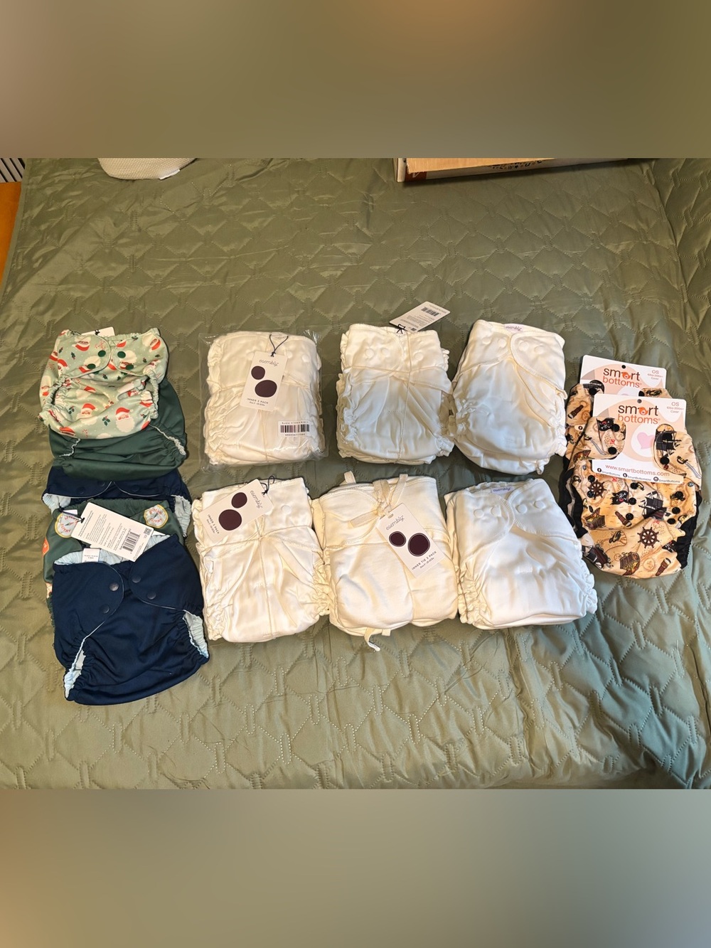 Esembly cloth diapers and covers bundle, size 2 NEW - Picture 2 of 5
